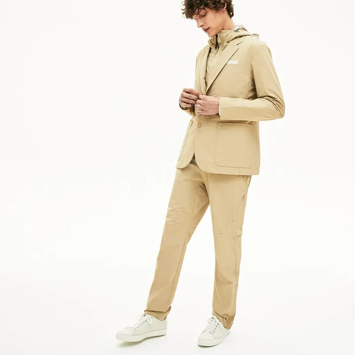 3in1 Ergonomic Jacket Beige Mens Lacoste Jackets and Coats Online