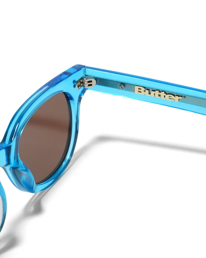 Accessories Men Butter Goods Conquistador Sunglasses Translucent Blue Accessories Men Butter Goods Conquistador Sunglasses Translucent Blue