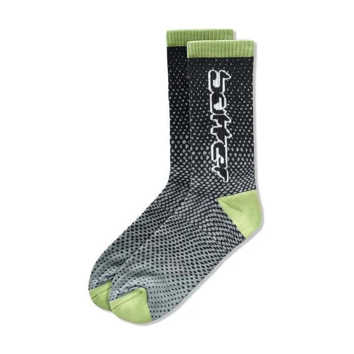 Accessories Men Butter Goods Corrosive Socks Black Lime