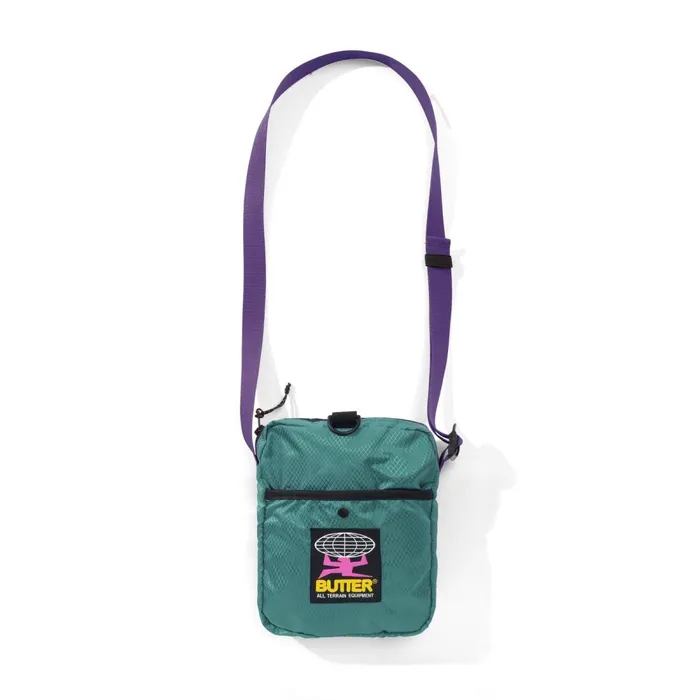 Accessories Men Butter Goods Ripstop Side Bag Teal
