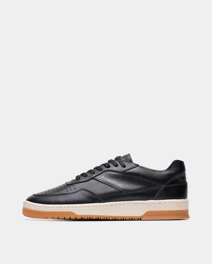Ace Spin Black Men Filling Pieces Sneakers