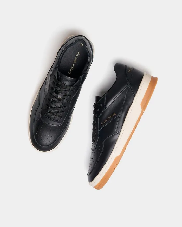 Ace Spin Black Men Filling Pieces Sneakers