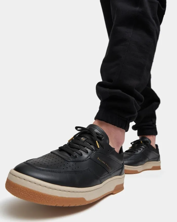 Ace Spin Black Men Filling Pieces Sneakers