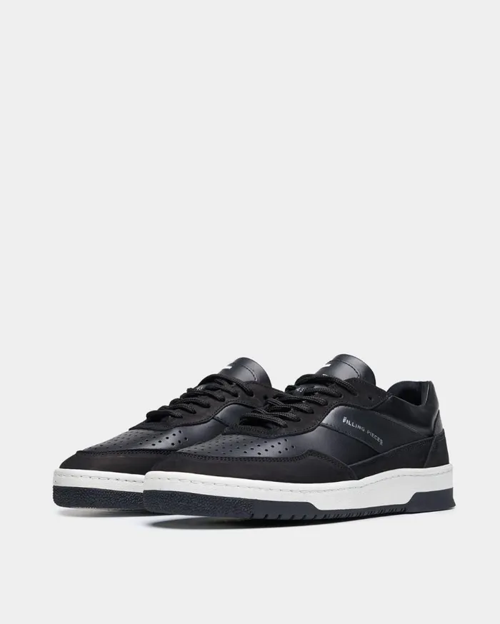 Ace Spin Black WomenMen Filling Pieces Sneakers