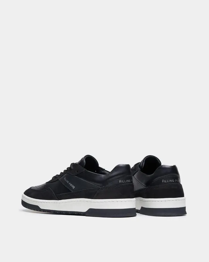 Ace Spin Black WomenMen Filling Pieces Sneakers