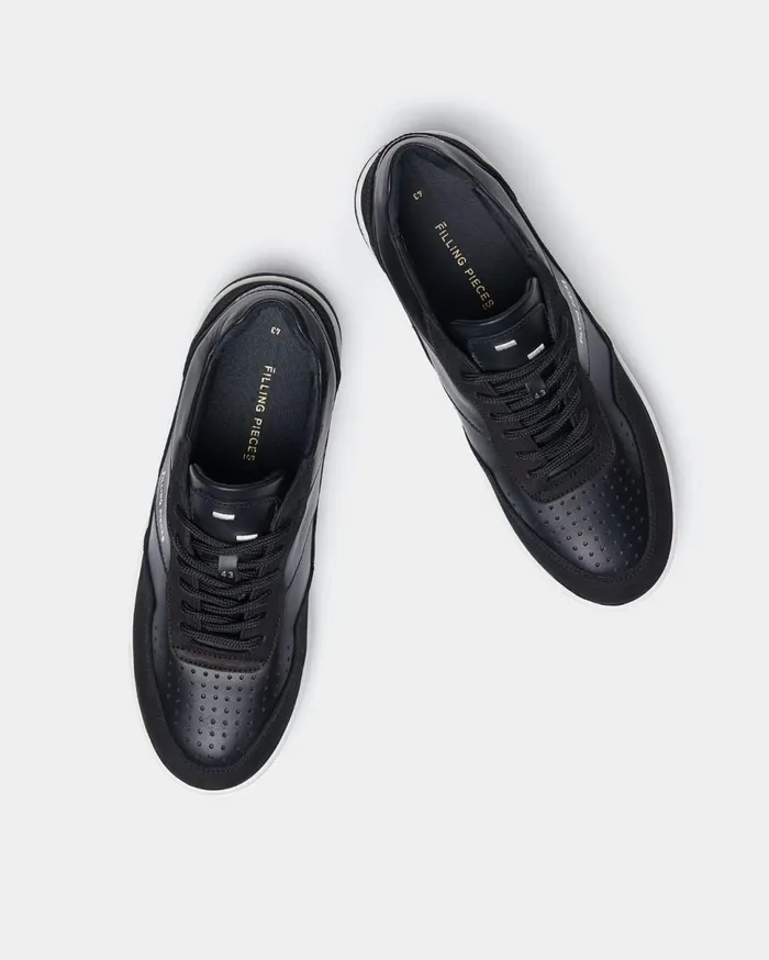Ace Spin Black WomenMen Filling Pieces Sneakers