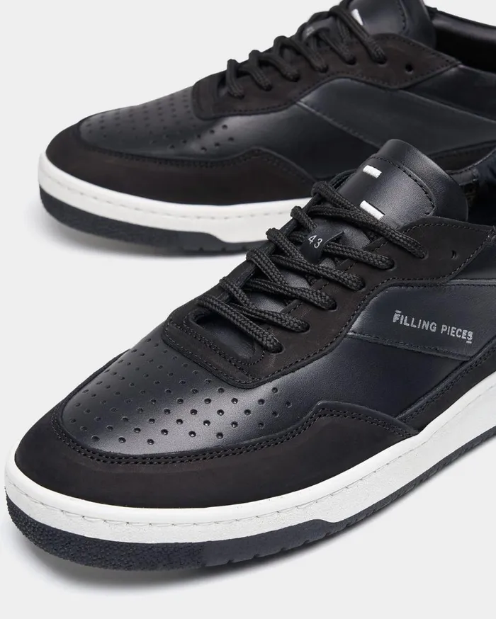 Ace Spin Black WomenMen Filling Pieces Sneakers