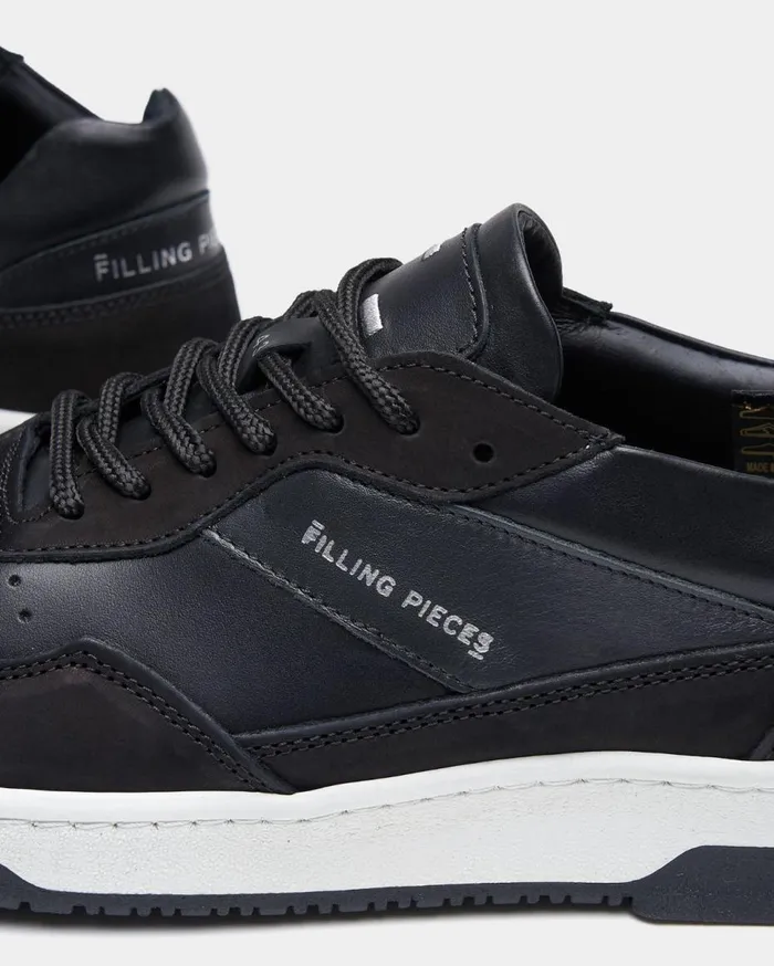 Ace Spin Black WomenMen Filling Pieces Sneakers
