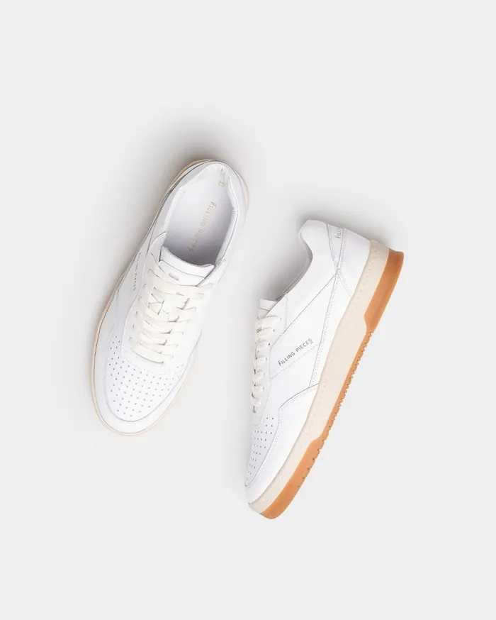 Ace Spin White MenWomen Filling Pieces Sneakers
