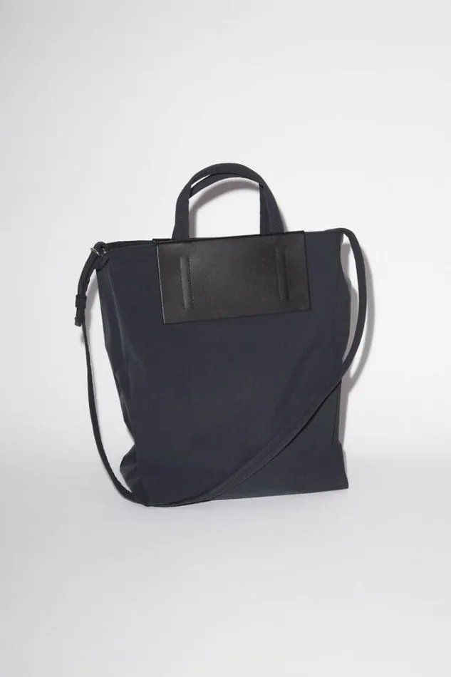 Acne Studios Bags Man Papery Nylon Tote Bag BlackBlack