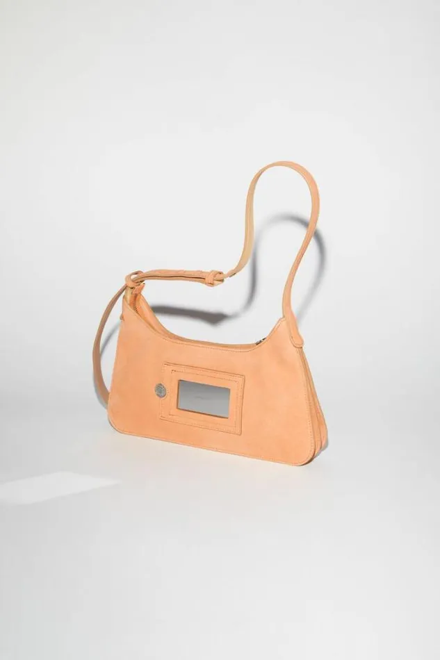 Acne Studios Bags Man Platt Mini Shoulder Bag Apricot Orange