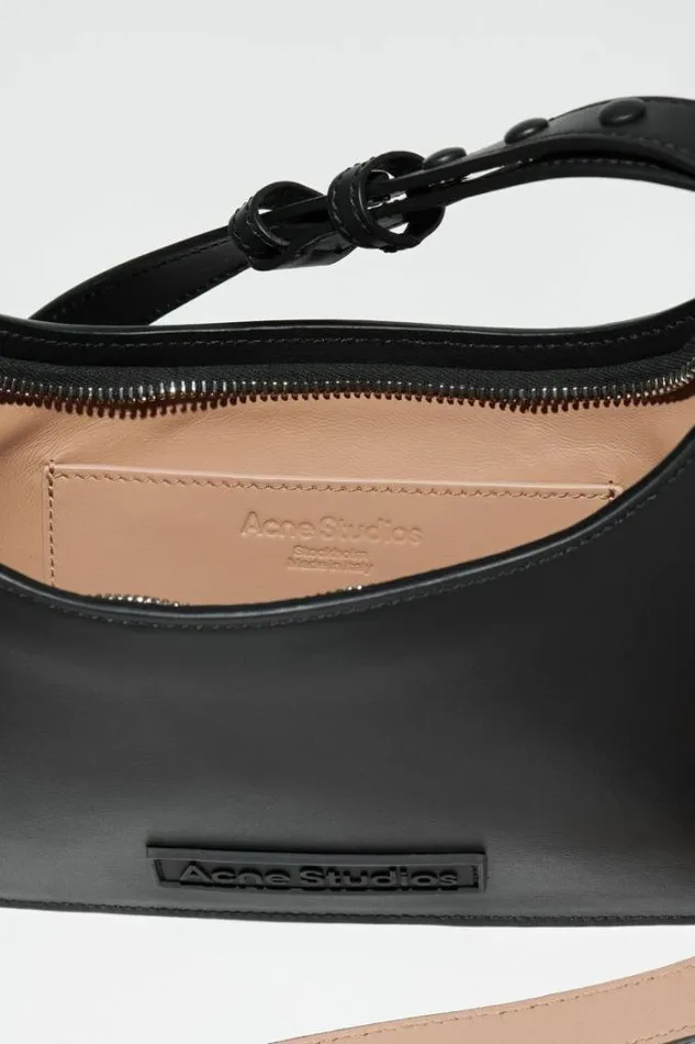 Acne Studios Bags Man Platt Mini Shoulder Bag Black
