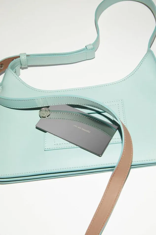 Acne Studios Bags Man Platt Mini Shoulder Bag Light Blue
