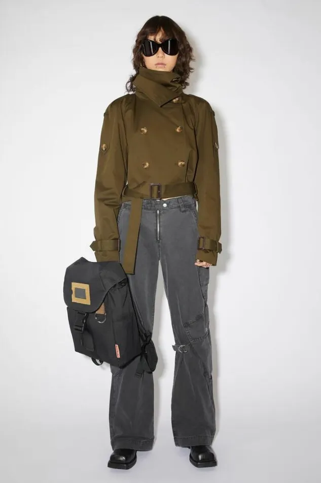 Acne Studios Bags Man Ripstop Nylon Backpack Black