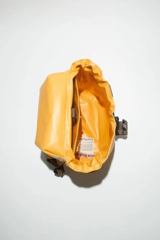 Acne Studios Bags Man Ripstop Nylon Backpack YellowBrown