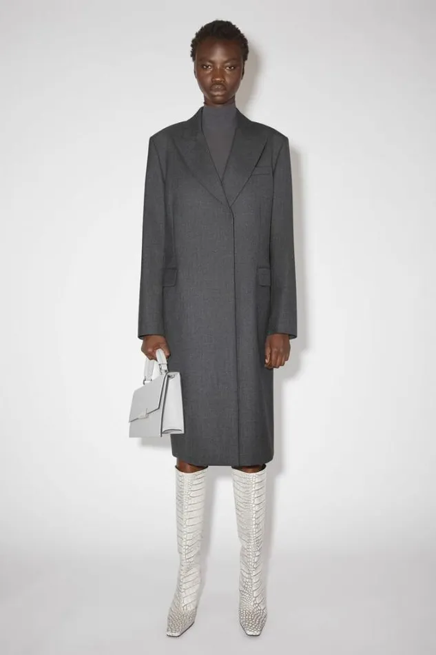Acne Studios Bags Woman Distortion Handbag Light Grey