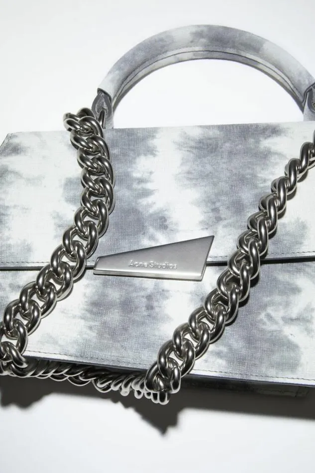 Acne Studios Bags Woman Distortion Handbag Off WhiteGrey