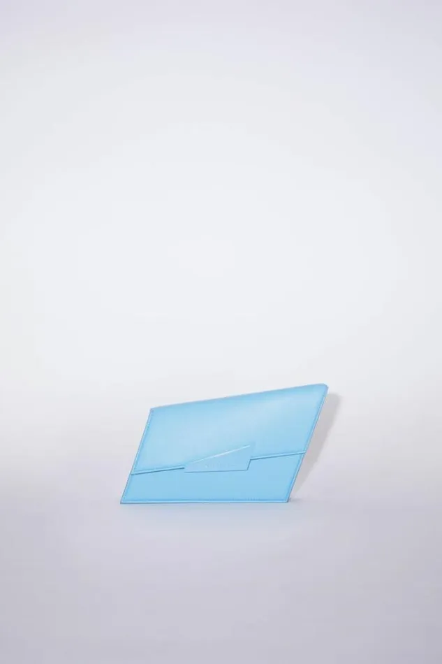 Acne Studios Bags Woman Distortion Micro Bag Azure Blue