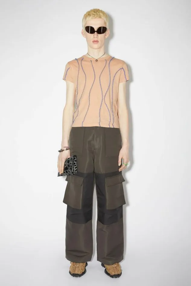 Acne Studios Bags Woman Distortion Micro Bag Black