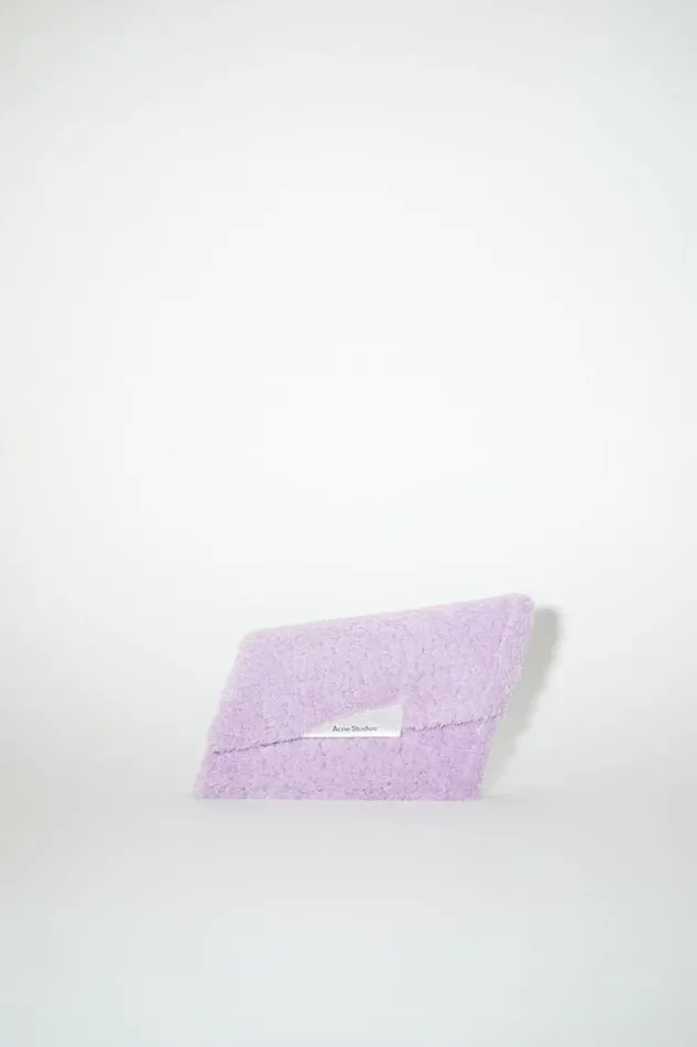 Acne Studios Bags Woman Distortion Micro Bag Lilac Purple