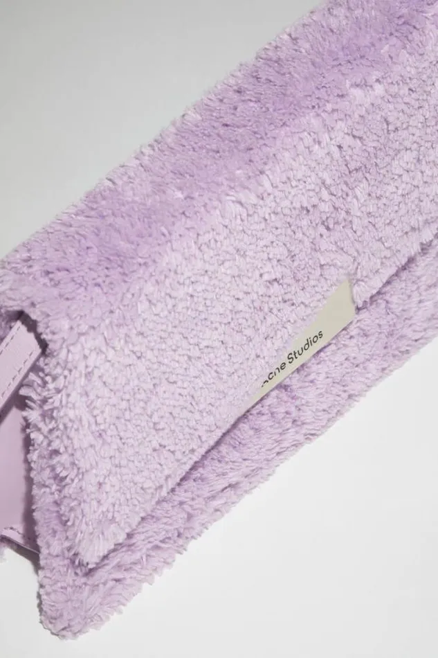 Acne Studios Bags Woman Distortion Micro Bag Lilac Purple