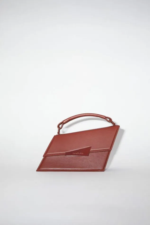 Acne Studios Bags Woman Distortion Mini Bag Cognac Brown