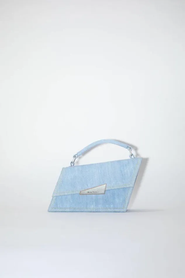 Acne Studios Bags Woman Distortion Mini Bag Light Blue