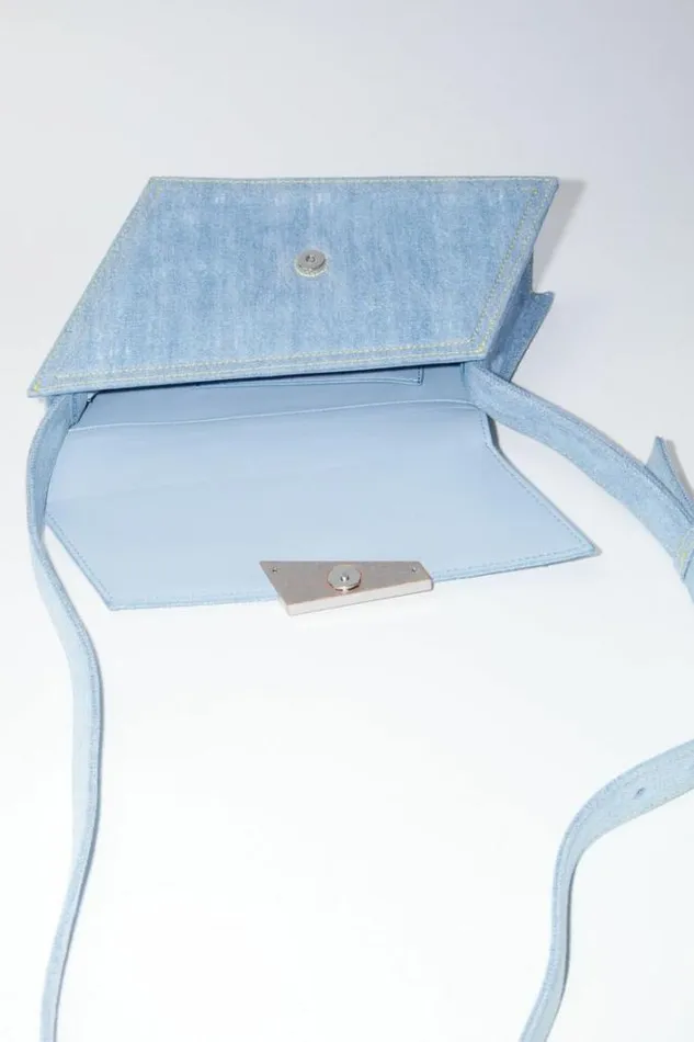 Acne Studios Bags Woman Distortion Mini Bag Light Blue