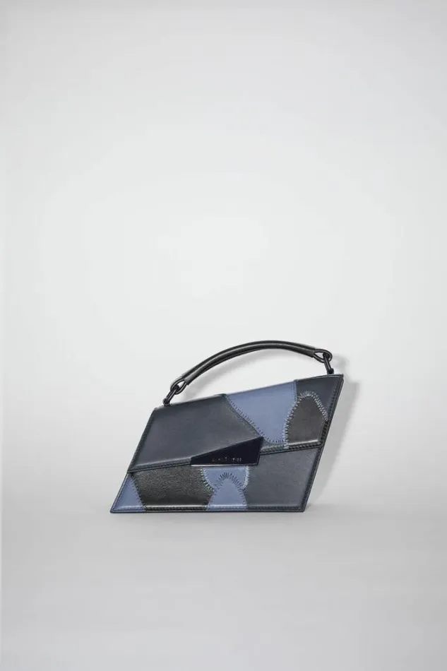 Acne Studios Bags Woman Distortion Mini Bag Multi Blue