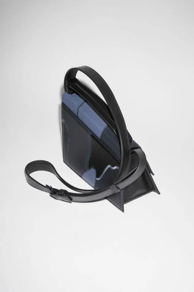 Acne Studios Bags Woman Distortion Mini Bag Multi Blue