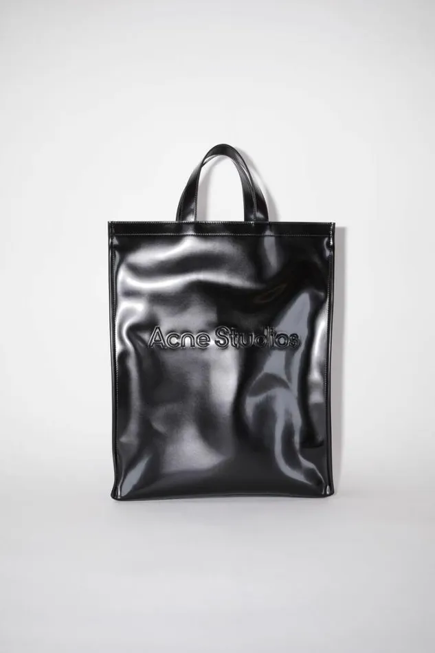Acne Studios Bags Woman Logo Tote Bag Black