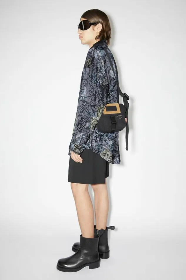 Acne Studios Bags Woman Mini Messenger Bag Black