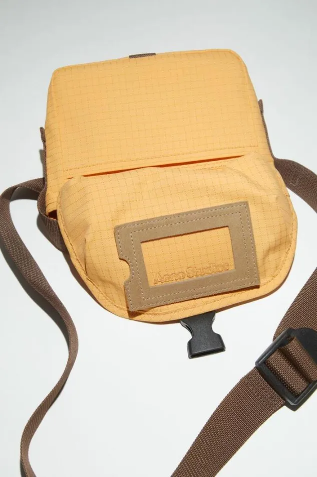 Acne Studios Bags Woman Mini Messenger Bag YellowBrown