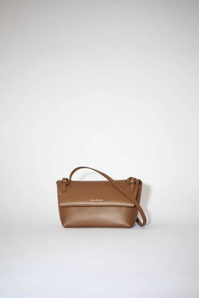 Acne Studios Bags Woman Mini Shoulder Bag Camel Brown