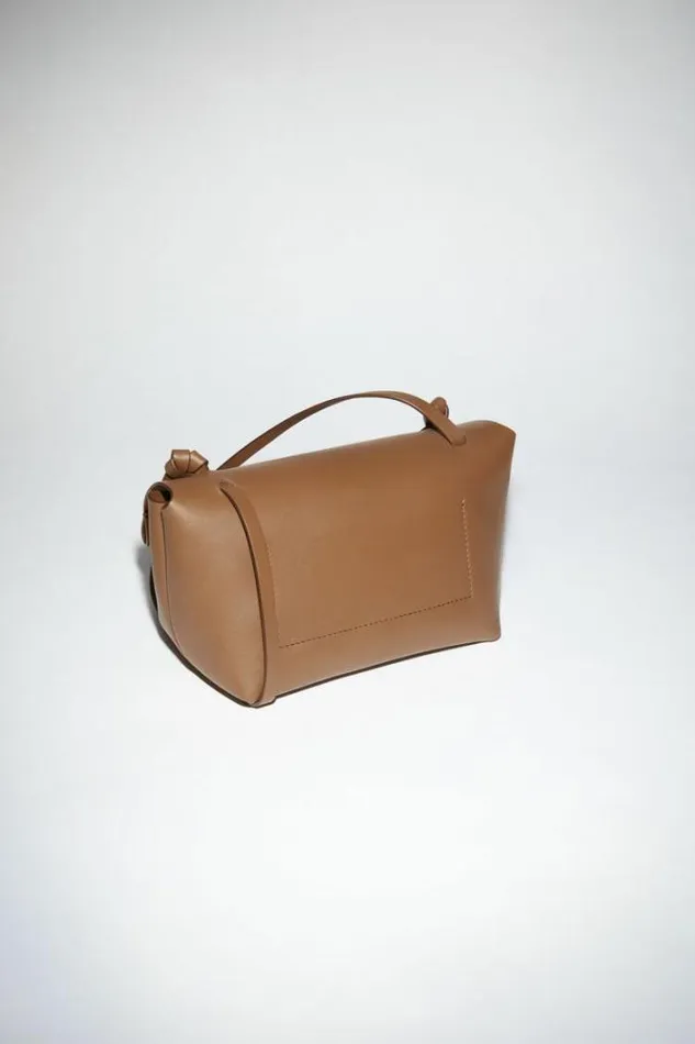 Acne Studios Bags Woman Mini Shoulder Bag Camel Brown