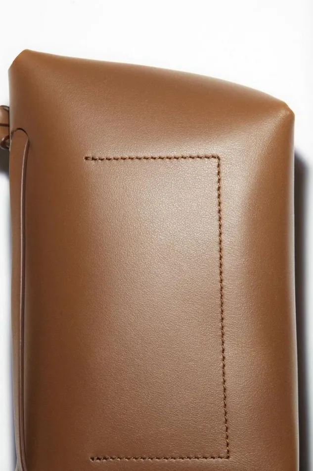 Acne Studios Bags Woman Mini Shoulder Bag Camel Brown