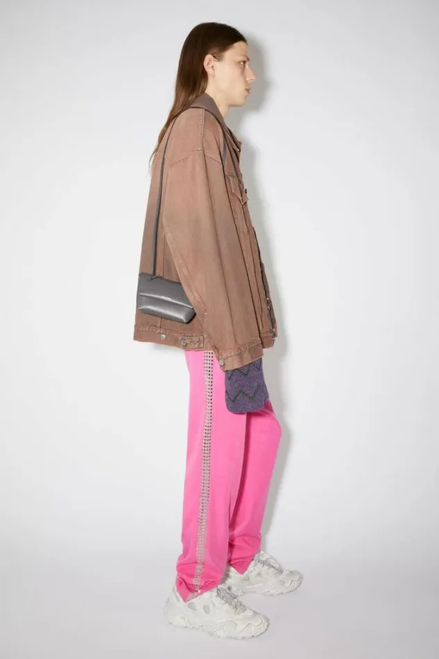 Acne Studios Bags Woman Mini Shoulder Bag Dark Grey