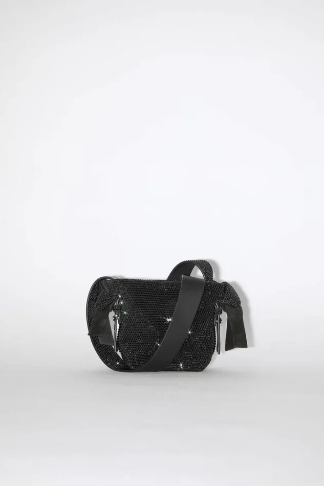 Acne Studios Bags Woman Musubi Micro Shoulder Bag Black