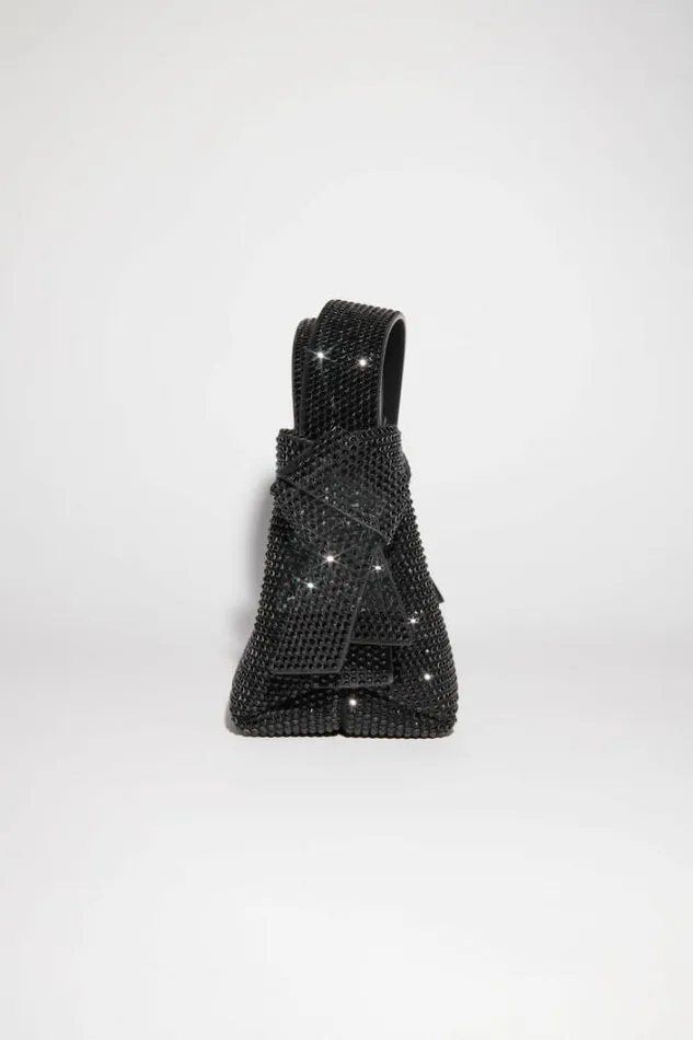 Acne Studios Bags Woman Musubi Micro Shoulder Bag Black