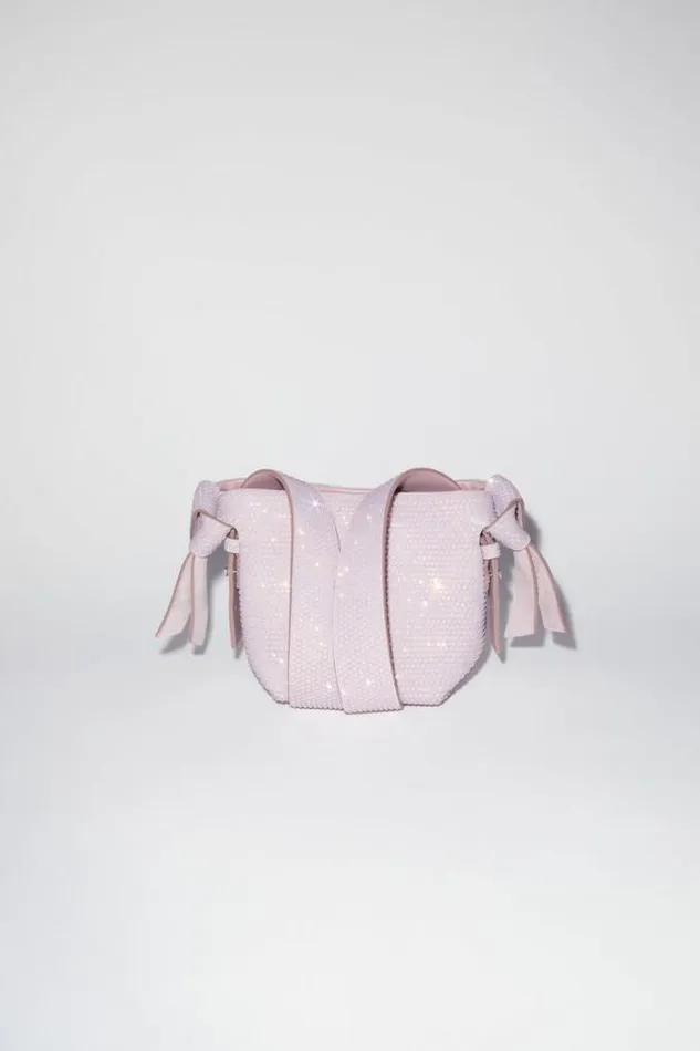 Acne Studios Bags Woman Musubi Micro Shoulder Bag Pale Pink