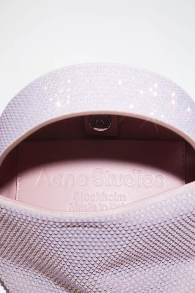 Acne Studios Bags Woman Musubi Micro Shoulder Bag Pale Pink