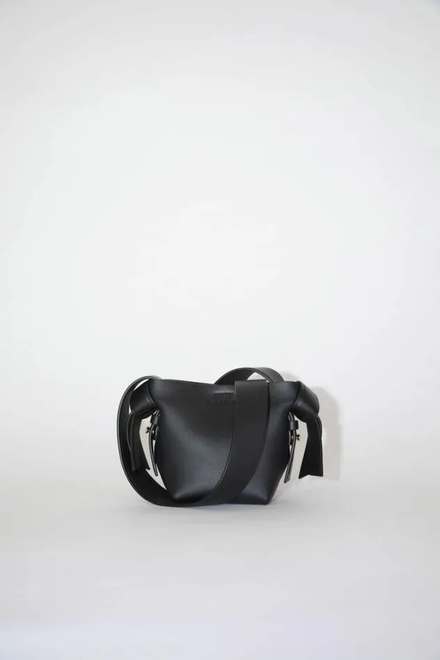 Acne Studios Bags Woman Musubi Micro Tote Black