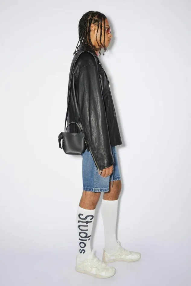 Acne Studios Bags Woman Musubi Micro Tote Black