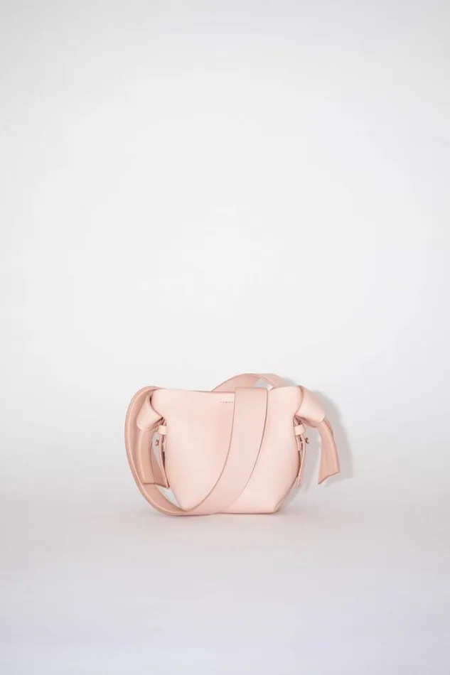 Acne Studios Bags Woman Musubi Micro Tote Blush Pink