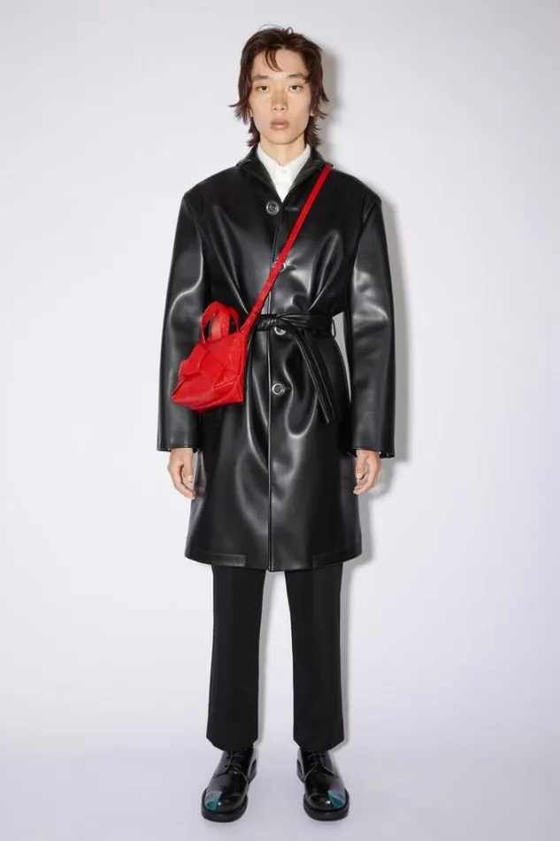 Acne Studios Bags Woman Musubi Micro Tote Bright Red