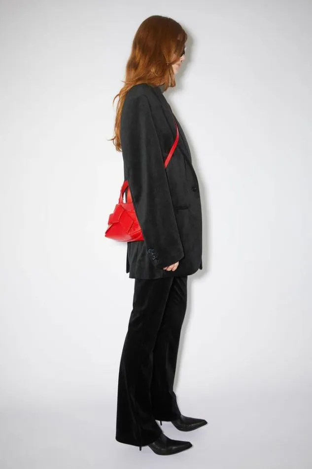 Acne Studios Bags Woman Musubi Micro Tote Bright Red