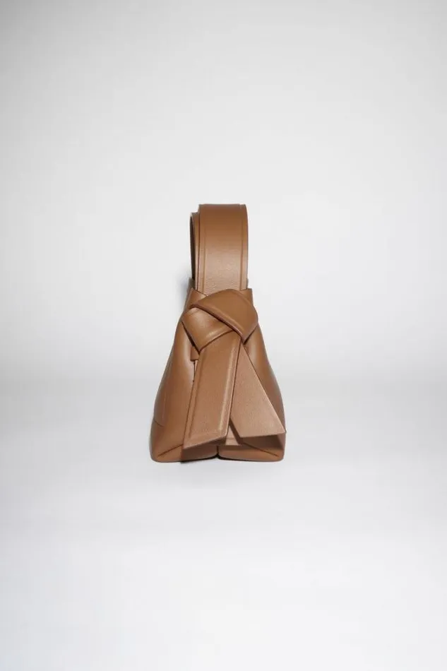 Acne Studios Bags Woman Musubi Micro Tote Camel Brown