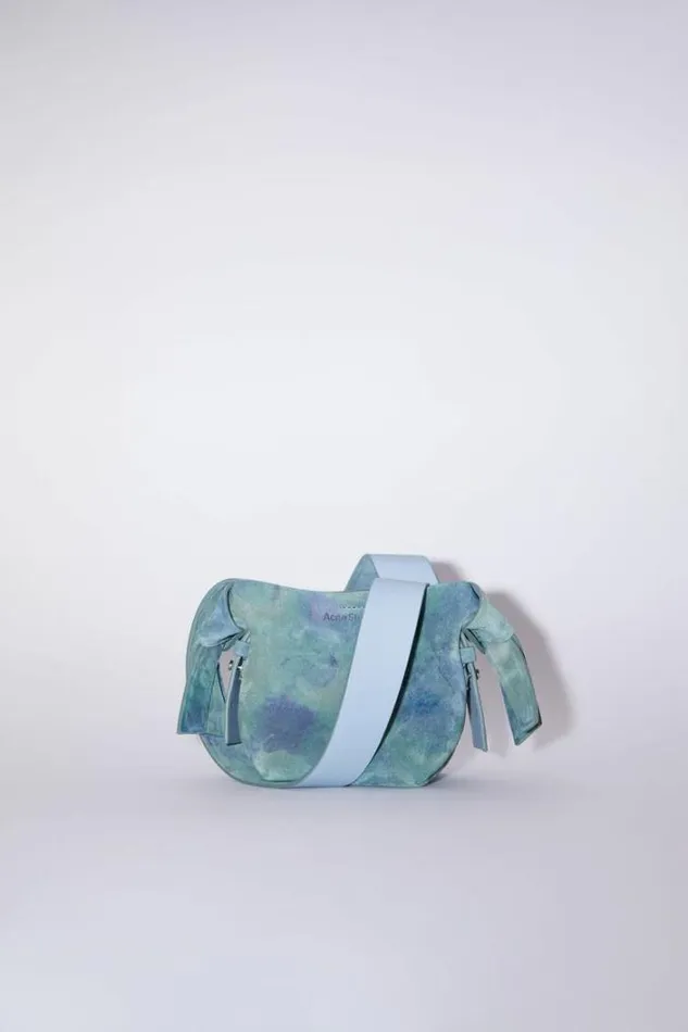 Acne Studios Bags Woman Musubi Micro Tote Multi Blue
