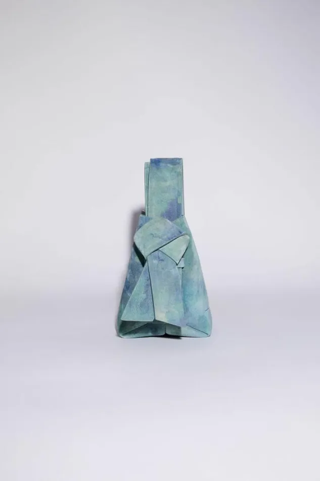 Acne Studios Bags Woman Musubi Micro Tote Multi Blue
