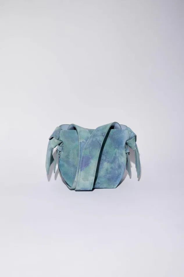 Acne Studios Bags Woman Musubi Micro Tote Multi Blue